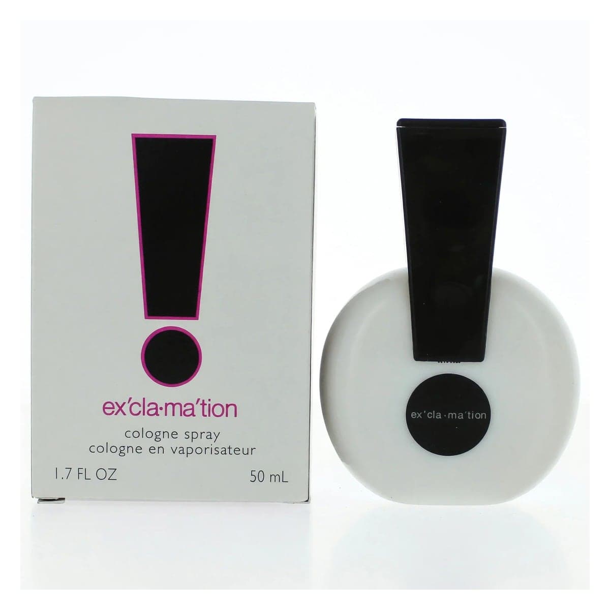 Coty Exclamation, front