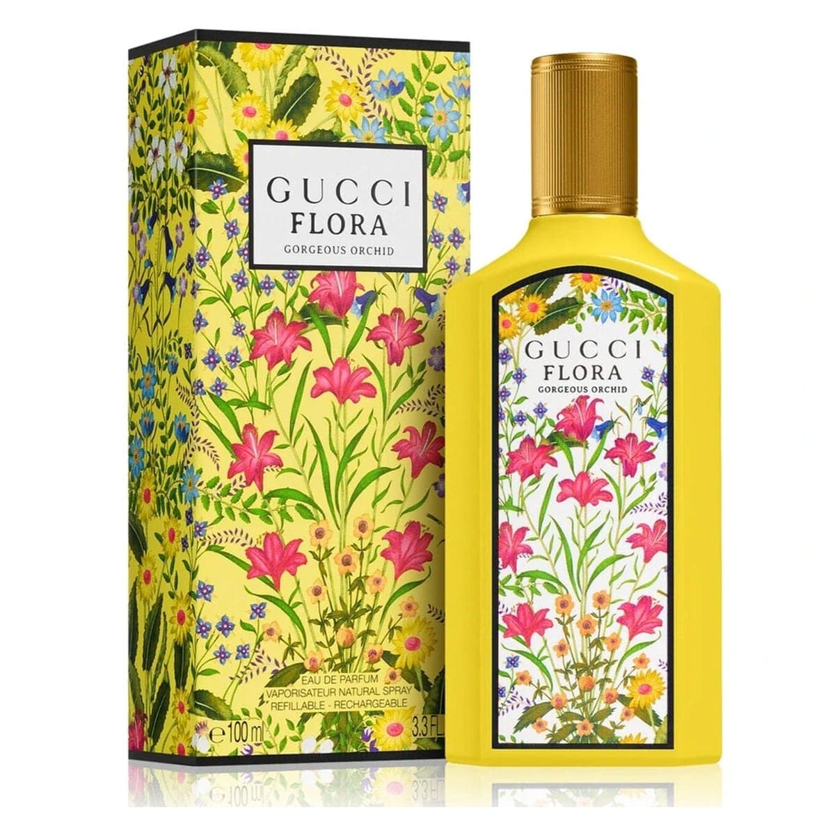 Gucci Flora Gorgeous Orchid, front
