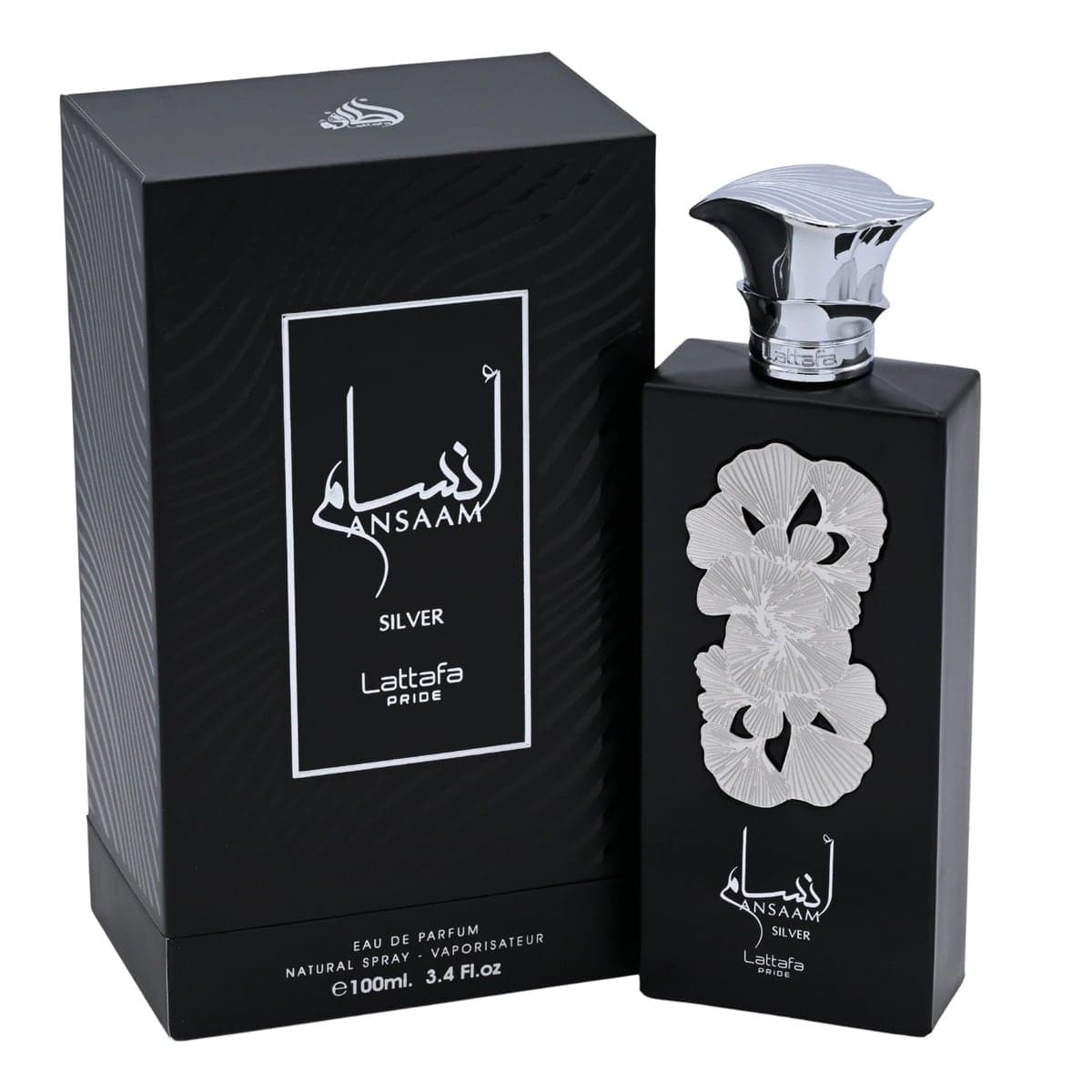 Lattafa Ansaam Silver, front