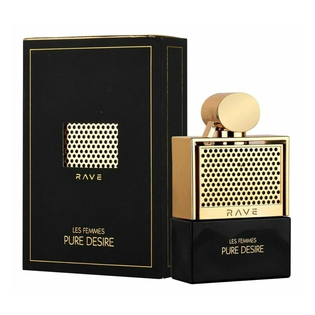 Lattafa Pure Desire Gold, front