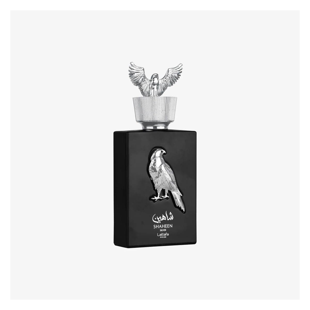 Lattafa Shaheen Silver, front